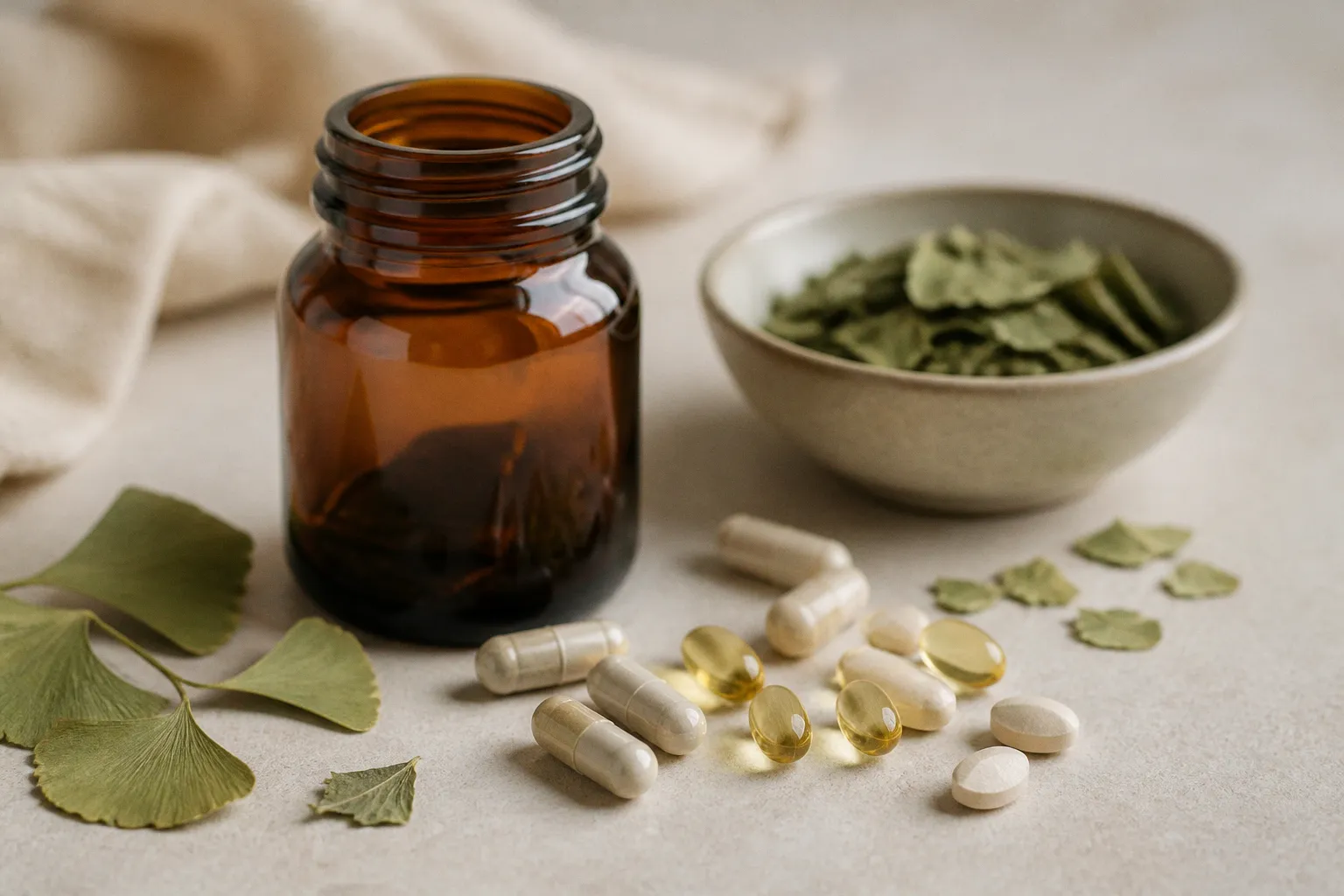 Ginkgo biloba mémoire : aucune capsule conforme dans cette sélection