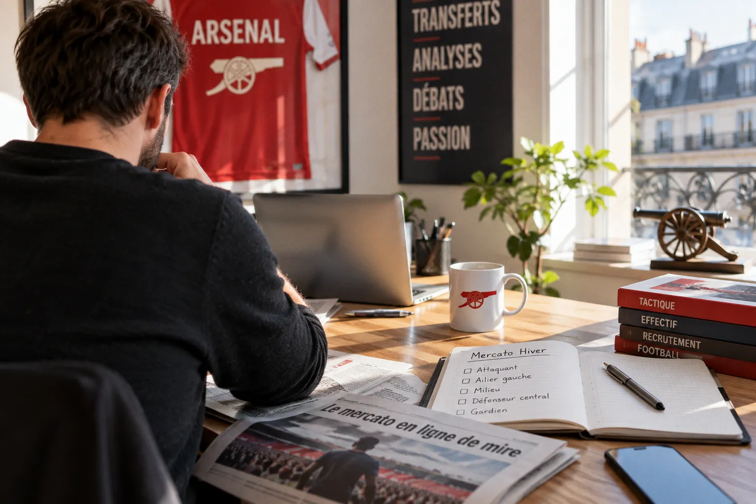 Mercato Arsenal : les pistes prioritaires pour le prochain marché d'hiver