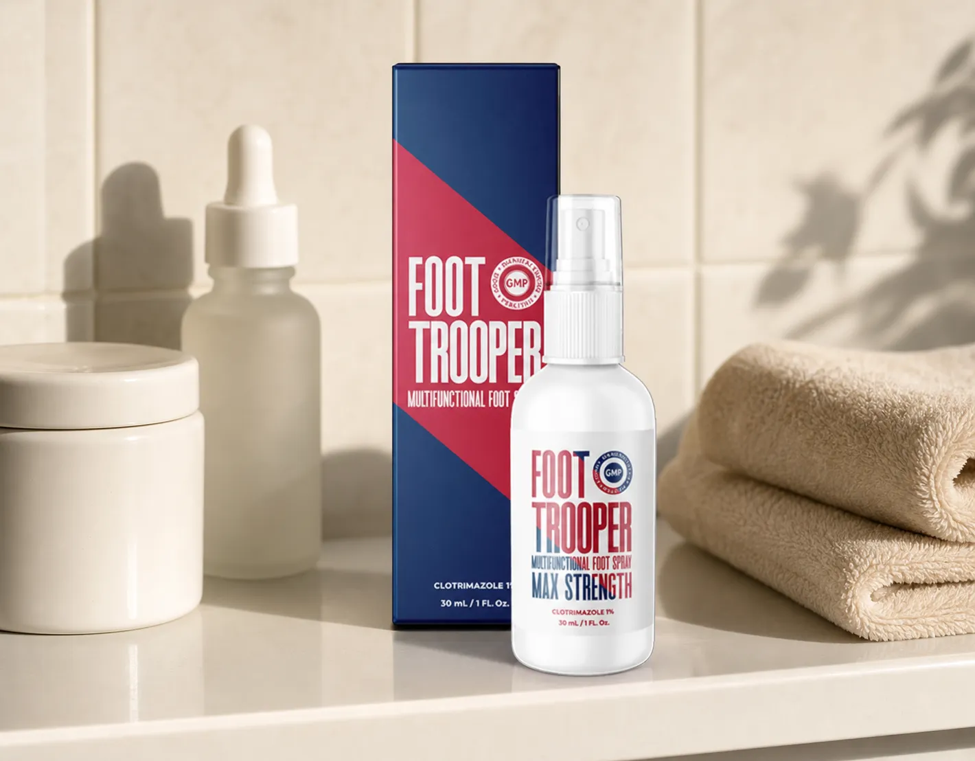 Foot Trooper-fungus remedy — le produit au quotidien