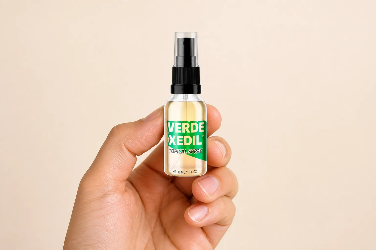 Verdexedil — le produit en main