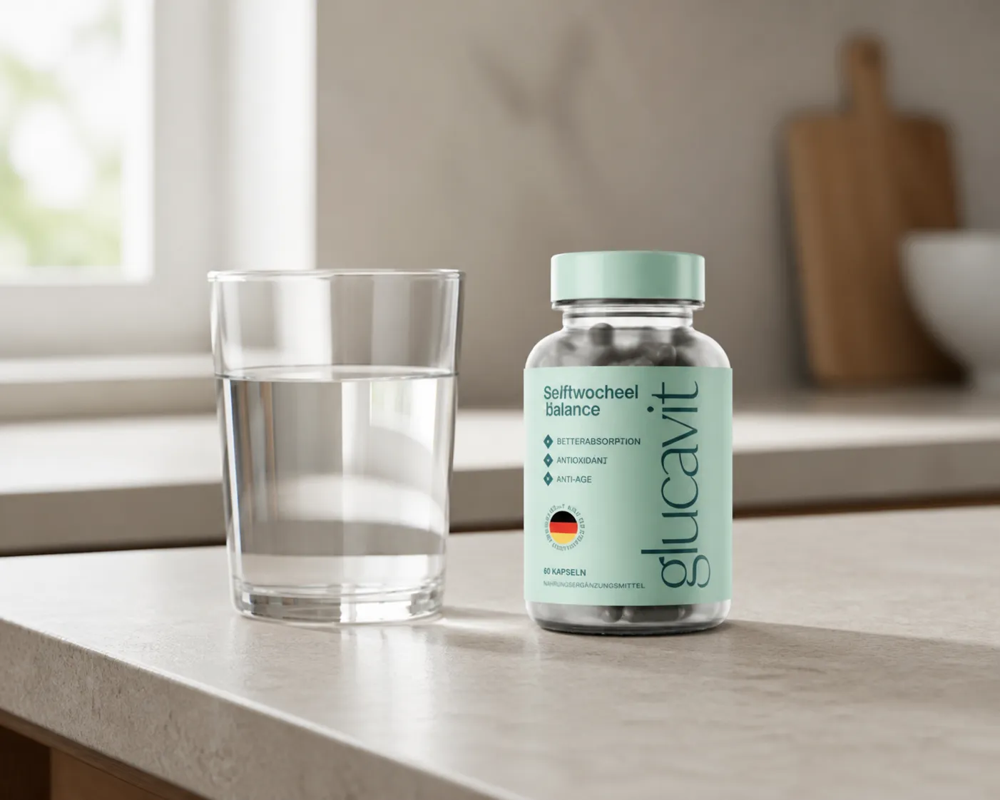 Glucavit — le produit au quotidien