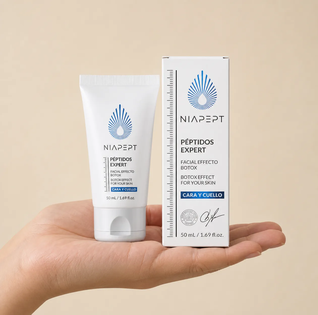 Niapept — le produit en main