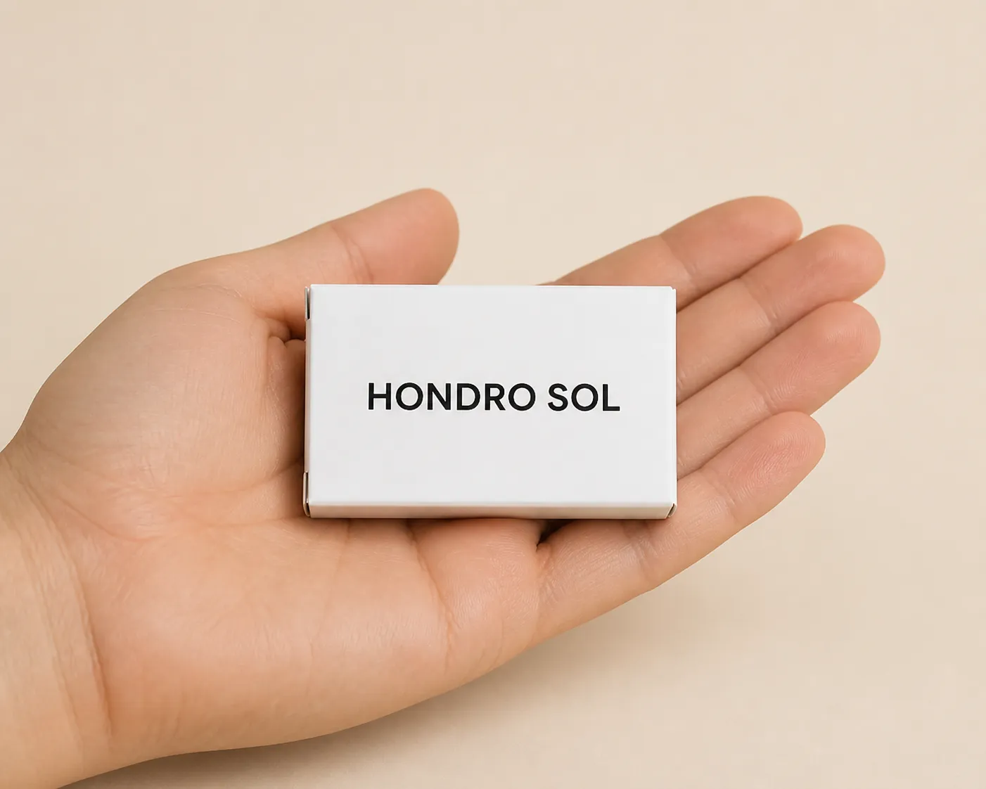 Hondro Sol — le produit en main