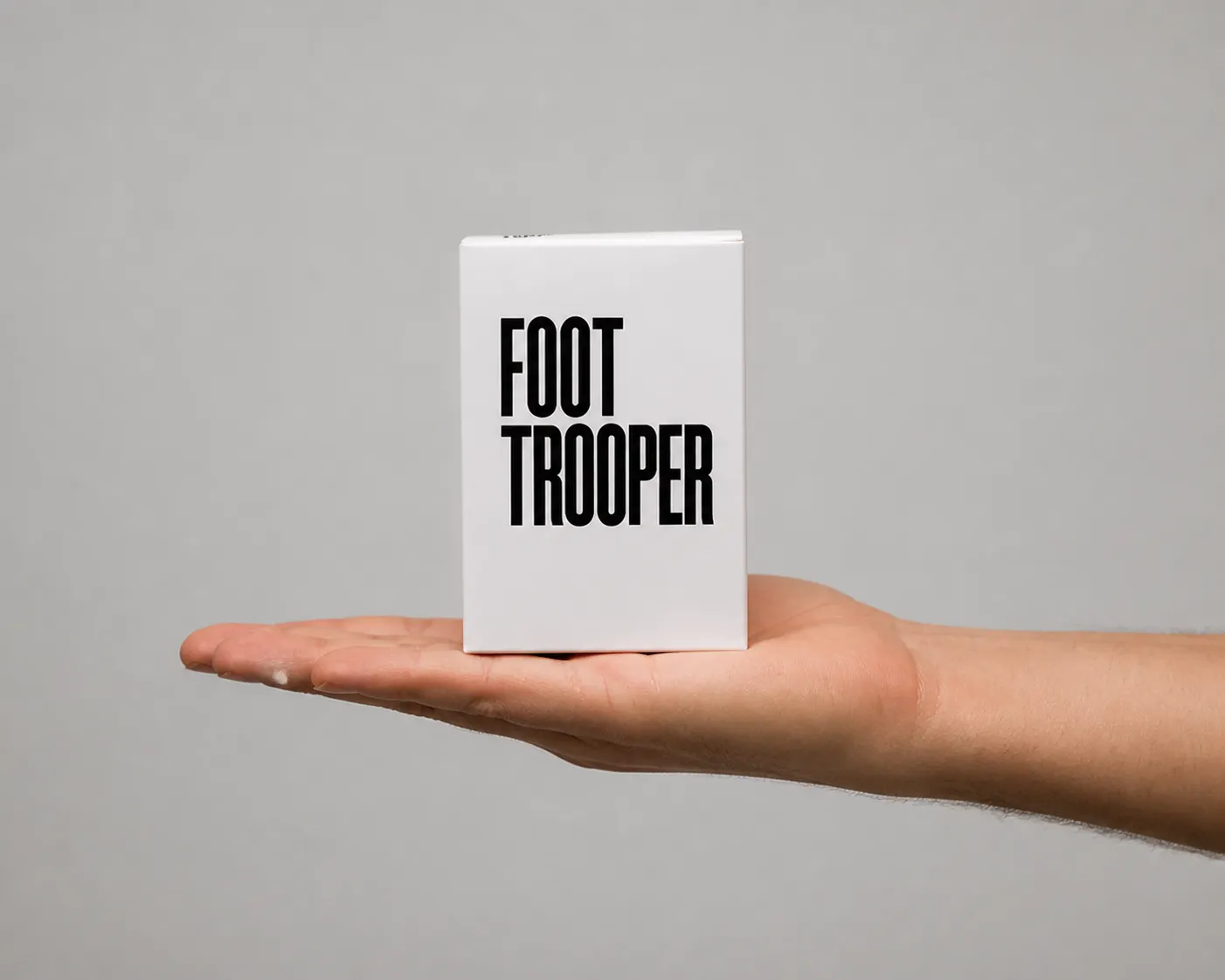 Foot Trooper — le produit en main