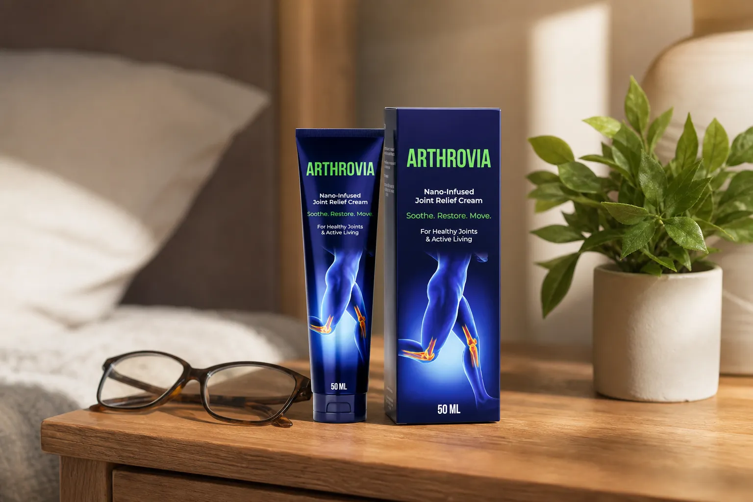 Arthrovia — le produit au quotidien