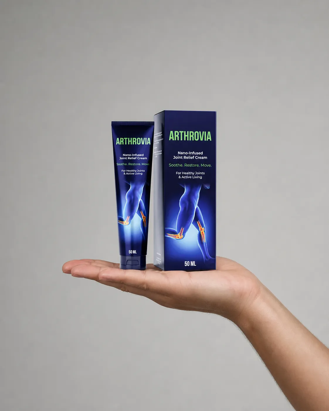 Arthrovia — le produit en main