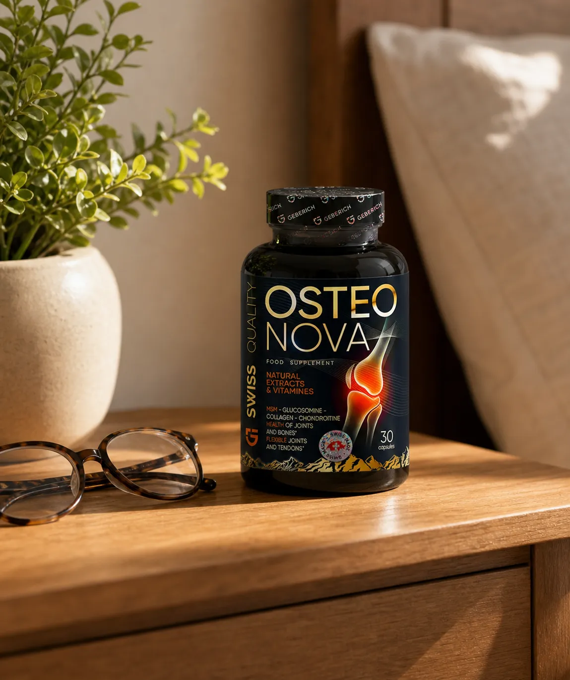 OsteoNova — le produit au quotidien