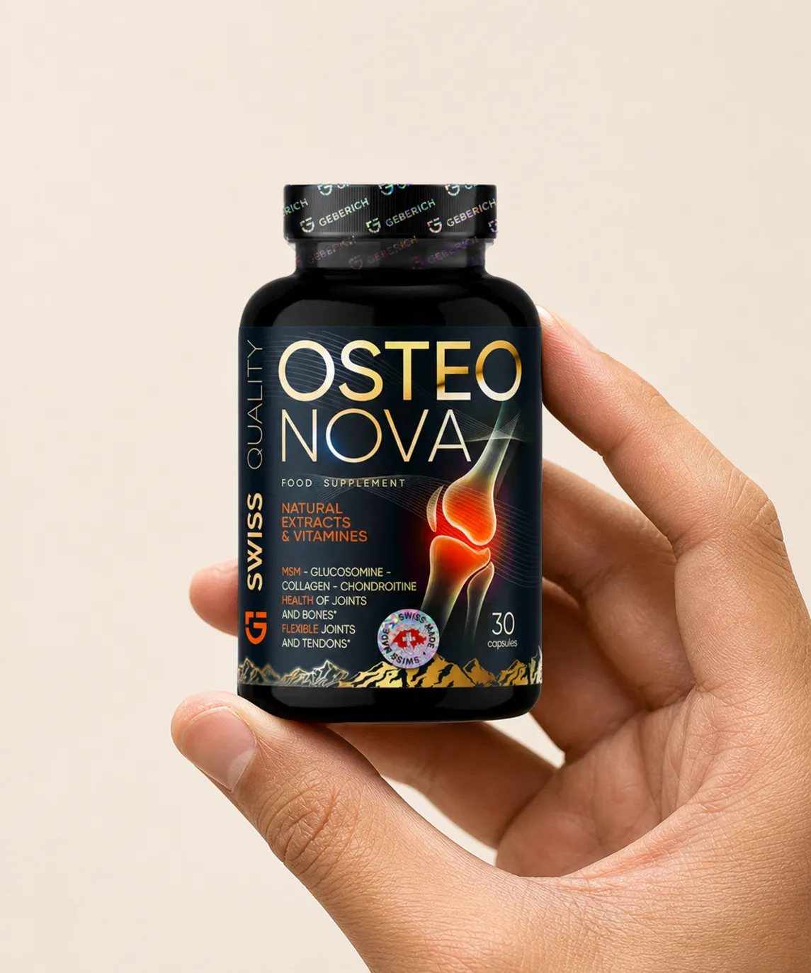 OsteoNova — le produit en main