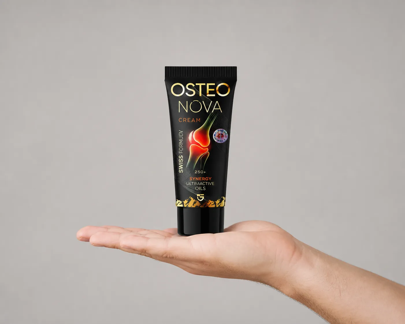 OsteoNova cream — le produit en main