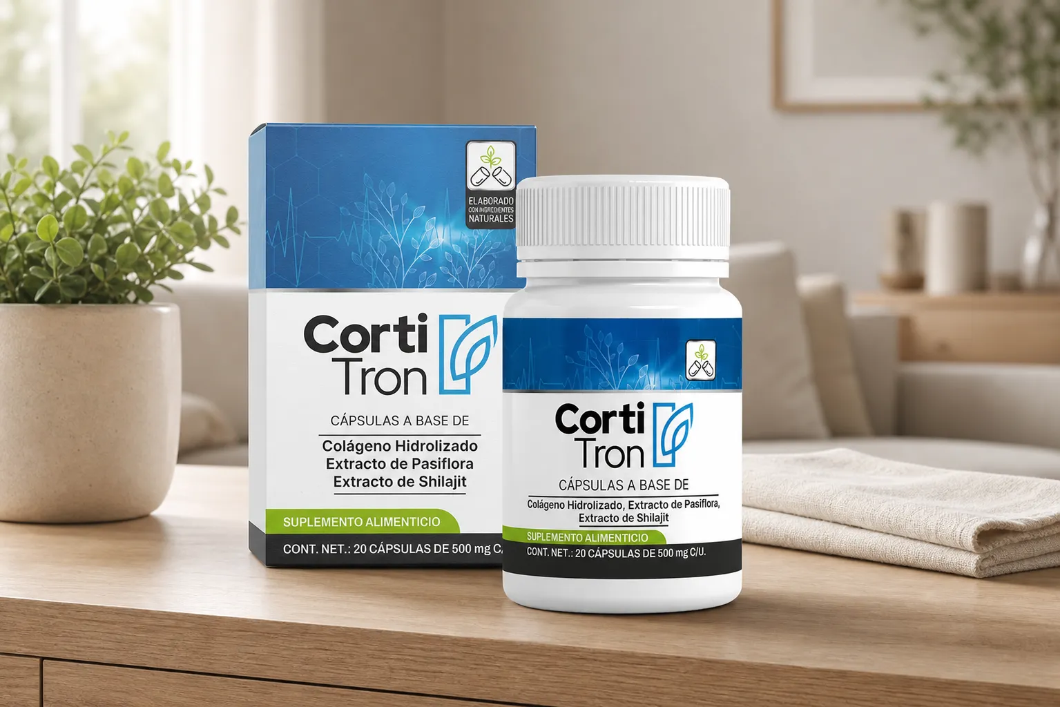 Cortitron — le produit au quotidien