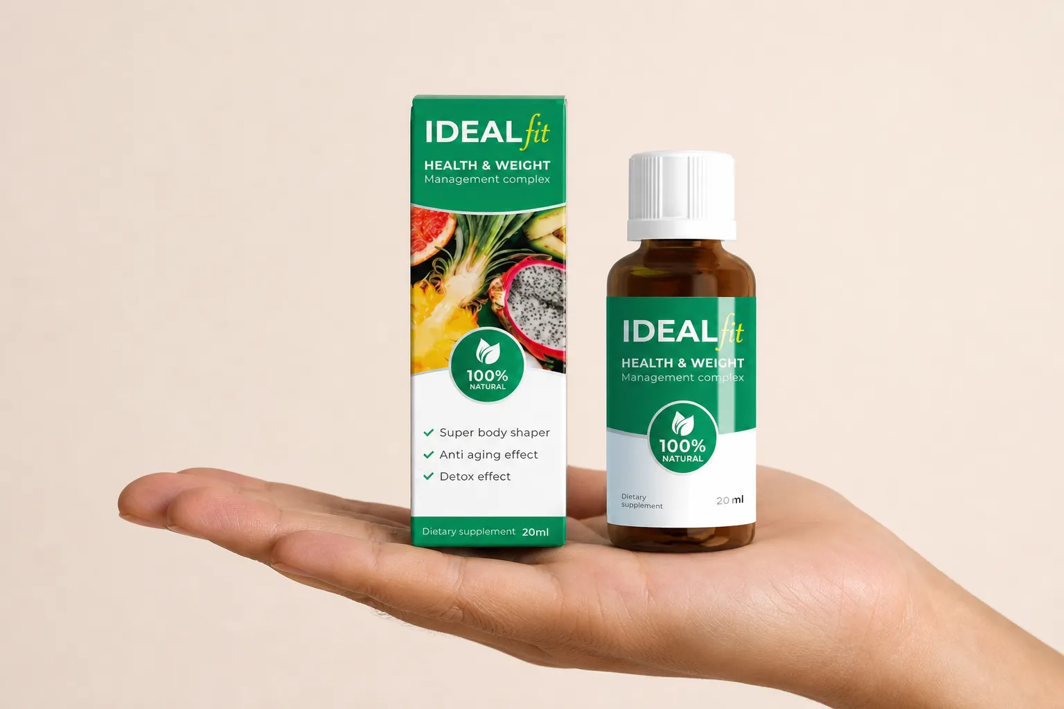 IdealFit — le produit en main