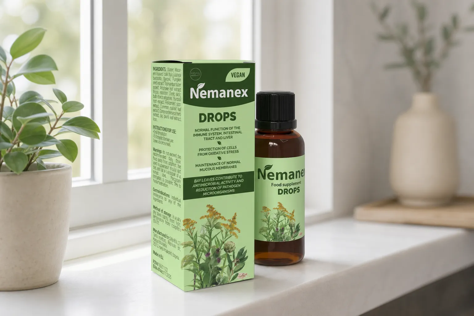 Nemanex — le produit au quotidien