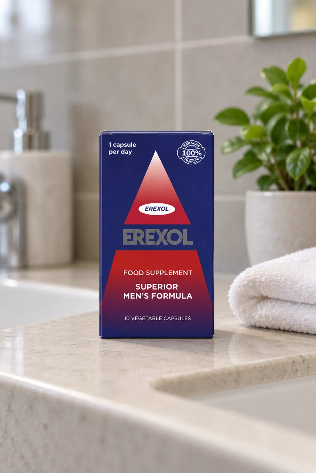 Erexol — le produit au quotidien