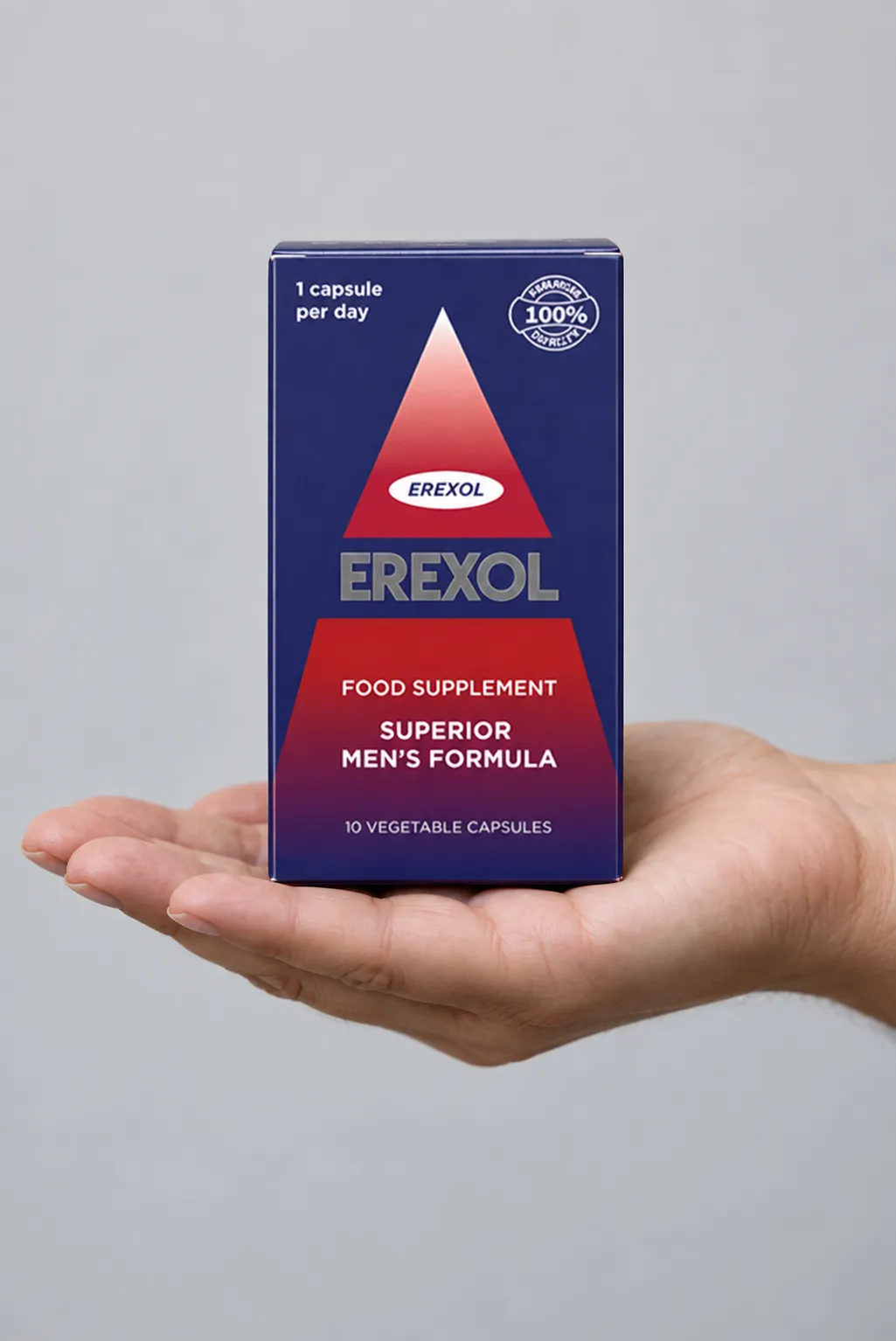 Erexol — le produit en main