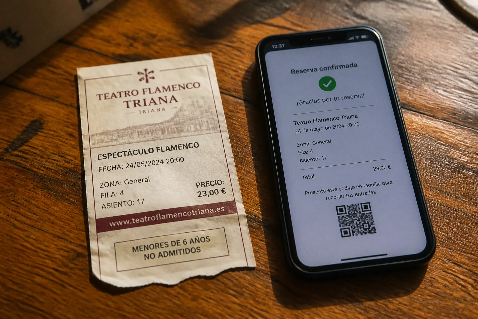 Théâtre Flamenco Triana : achat en ligne ou sur place ?